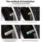 Visual Tire Pressure Monitoring Caps